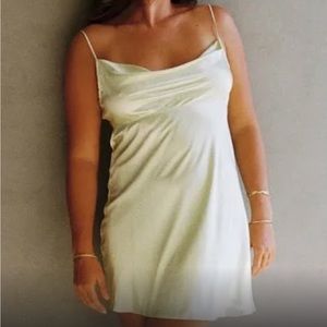 Emerald Green Silk Dress Victoria’s Secret